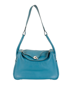 Lindy 34 In Blue Jean Taurillon Leather, B/DB, 2*